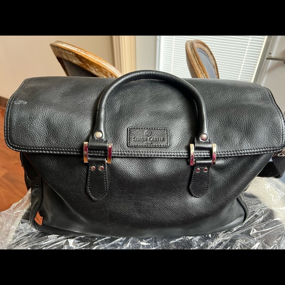 Simon Carter leather messenger bag - Picture 5 of 5